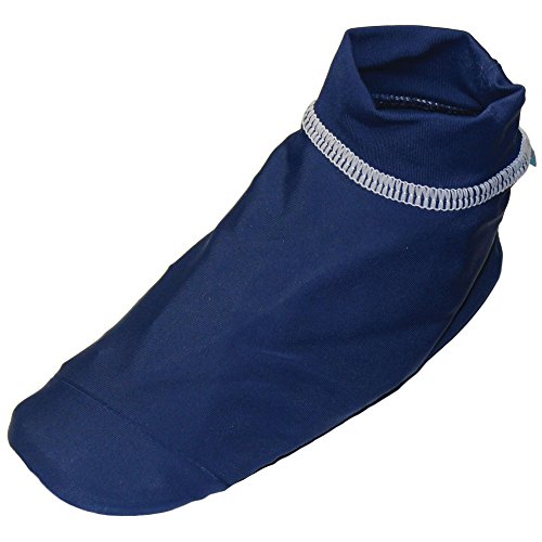 Sun Smarties Unisex Infant UPF 50+ Non-Skid Sand & Water Socks Medium Navy Ocean