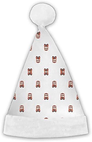 London Red Double Decker Bus Icon Elf Hats - Christmas Costumes &amp; Accessories &amp; Costume Accessor