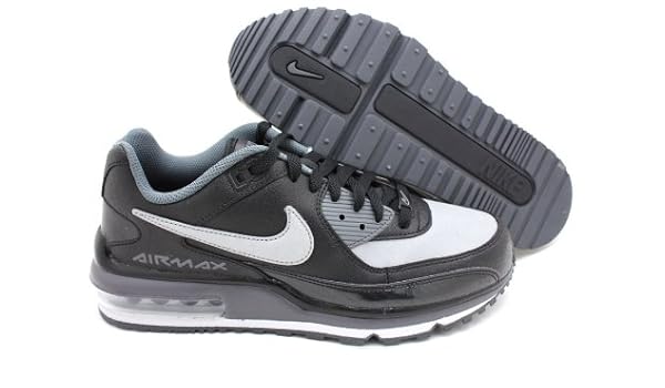 black and gray nikes