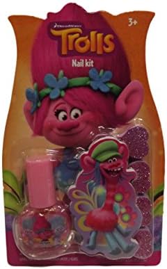 DreamWorks Trolls Nail Kit w/Polish, File, &amp; Toe Spacer Christmas Stocking Stuffer