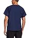 Landau Essentials Unisex Relaxed Fit 1-Pocket V-Neck Scrub Top 7502 Navy
