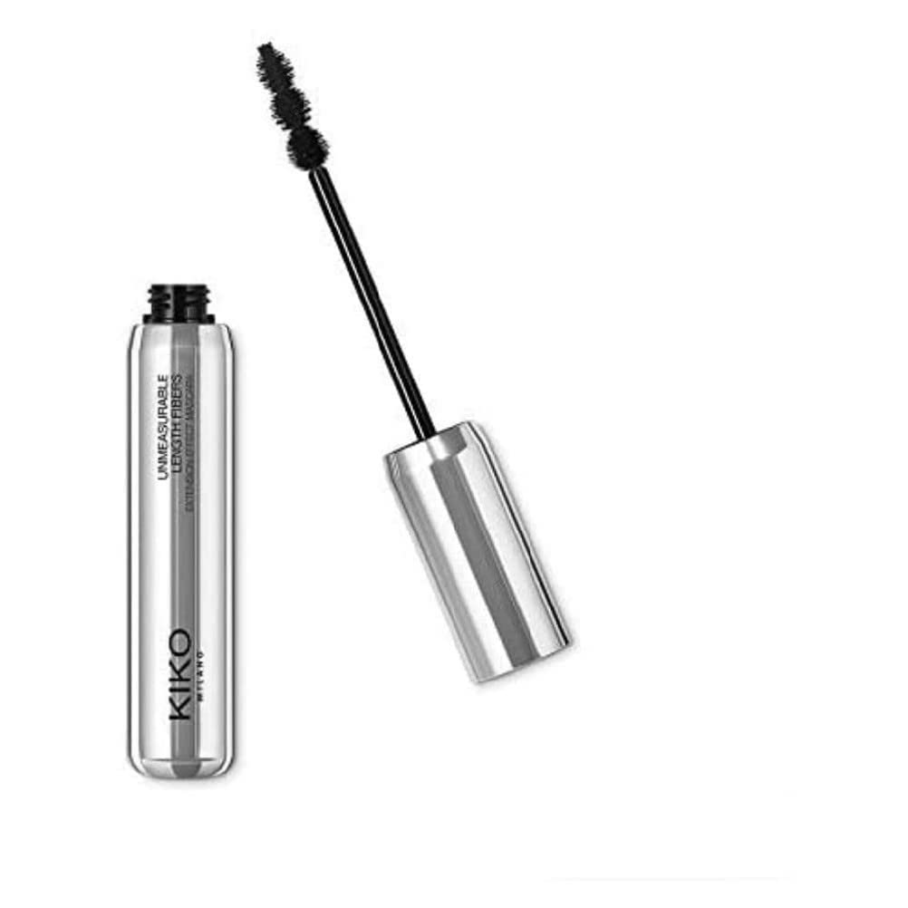 KIKO Milano Unmeasurable Length Fibers Mascara, Lengthening Effect Fibre Mascara For Extra-Long Lashes