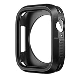 SLEO Watch Case for New Apple Watch Series 4 Case, Ultra Thin Anti-Scratch Flexible Soft Shock Resistant TPU Cover for New Apple Watch Series 4 40mm - Black