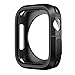 SLEO Watch Case for New Apple Watch Series 4 Case,SLEO Ultra Thin Anti-Scratch Flexible Soft Shock Resistant TPU Cover for New Apple Watch Series 4 44mm - Black