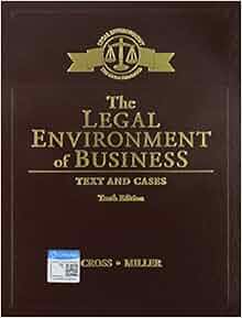 Bundle The Legal Environment Of Business Text And Cases