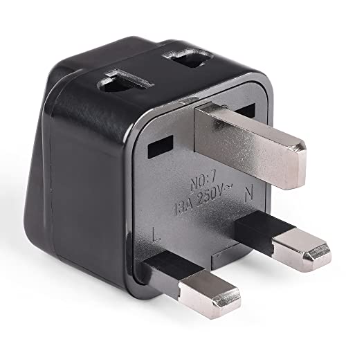 UK, Hong Kong Travel Adapter Plug, OREI Adaptor 2 in 1, For Botswana