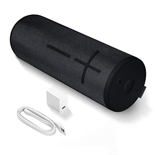 Ultimate Ears MEGABOOM 3 Portable Bluetooth Wireless Speaker (Waterproof) Night Black (Renewed)