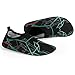 L-RUN Children's Aqua Socks Water Shoes Outdoor Sports Shoes Green M US 2.5-3.5=EU 34-35