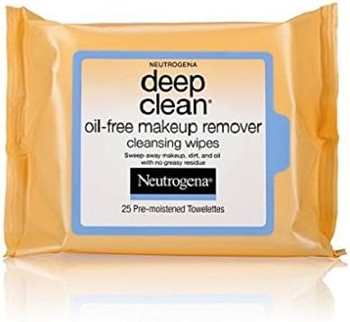 neutrogena deep clean makeup wipes