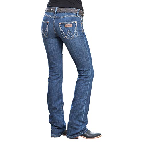 Womens Retro Sadie Low Rise Bootcut Jeans