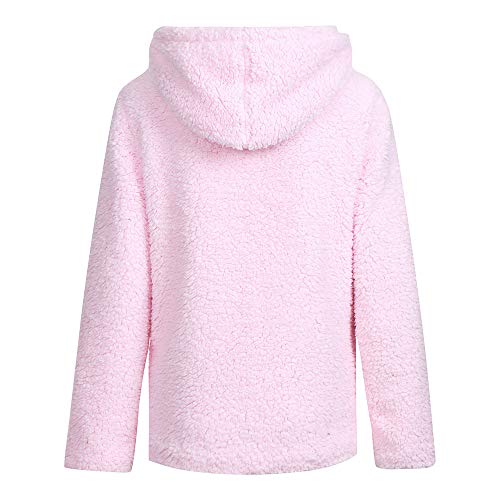 image for Ulanda Women's Long Sleeve Thick Hooded Open Front Cardigan Autumn Win