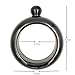 YDDDD Bracelets Flask Hip Small Stainless Steel Liquids Wine Bangle Bracelet For Women (3.5 oz Black)