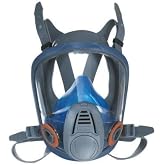 MSA Advantage 3200 Full-Facepiece Respirator, Large, Silicone, Particles and Gases