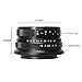 7artisans 25mm F1.8 Manual Focus Prime Fixed Lens for Olympus and Panasonic Micro Four Thirds MFT M4/3 Cameras - Black