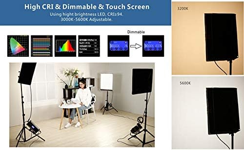 Falcon Eyes Bi-Color RX-18TD with Softbox Diffuser Portable LED Photo Light Flexible LED Photo Light (RX-18TD with Diffuser) - Image 5