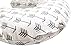 Maternity Breastfeeding Pillow Cover by Danha-Newborn Baby Feeding Cushion Case-Cute Donut Shape Wedge Pillow-Best Infant Support-for New Moms-White Arrow Prints Slipcover