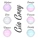 Bath Bombs Fizzies Natural & Lush - Double the Normal Size-Six 4.5 oz Bath Bombs - Turn Your Bath into the Ultimate Spa Treatment Made with Argan Oil & Organic Coconut Oil for Silky Soft Skin (6 Pack)