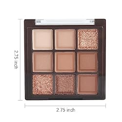 AMY'S DIARY Rose Gold Dark Brown Colorful neutral