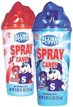 Slush Puppy Candy Spray x3 (Raspberry or Strawberry)