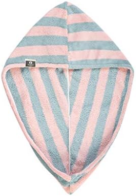 Gaddrt Microfiber Hair Hat Turban, Extreme Soft Quickly Dry Bathing Turban Hat Head Cover Wrapped Towel, Stretchable Bathing Cap (A)
