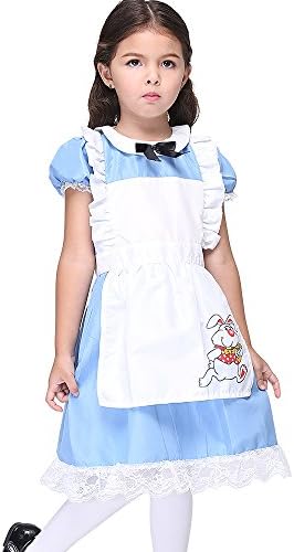 VIVIHOO Children's Cosplay Girl's Suit Alice's Anime Costumes an Apron