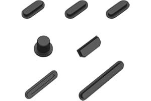 MUBUY-GOL 14 PCS Dust Plug Cover Dirt Plug Cups Set for MacBook Pro 14/MacBook Pro 16 inch M3 M2 M1 Pro/Max 2023 2021(A2779/A2442/A2780/A2485), Dust Plug for HDMI, Thunderbolt, SD, Charger Port & Headphone