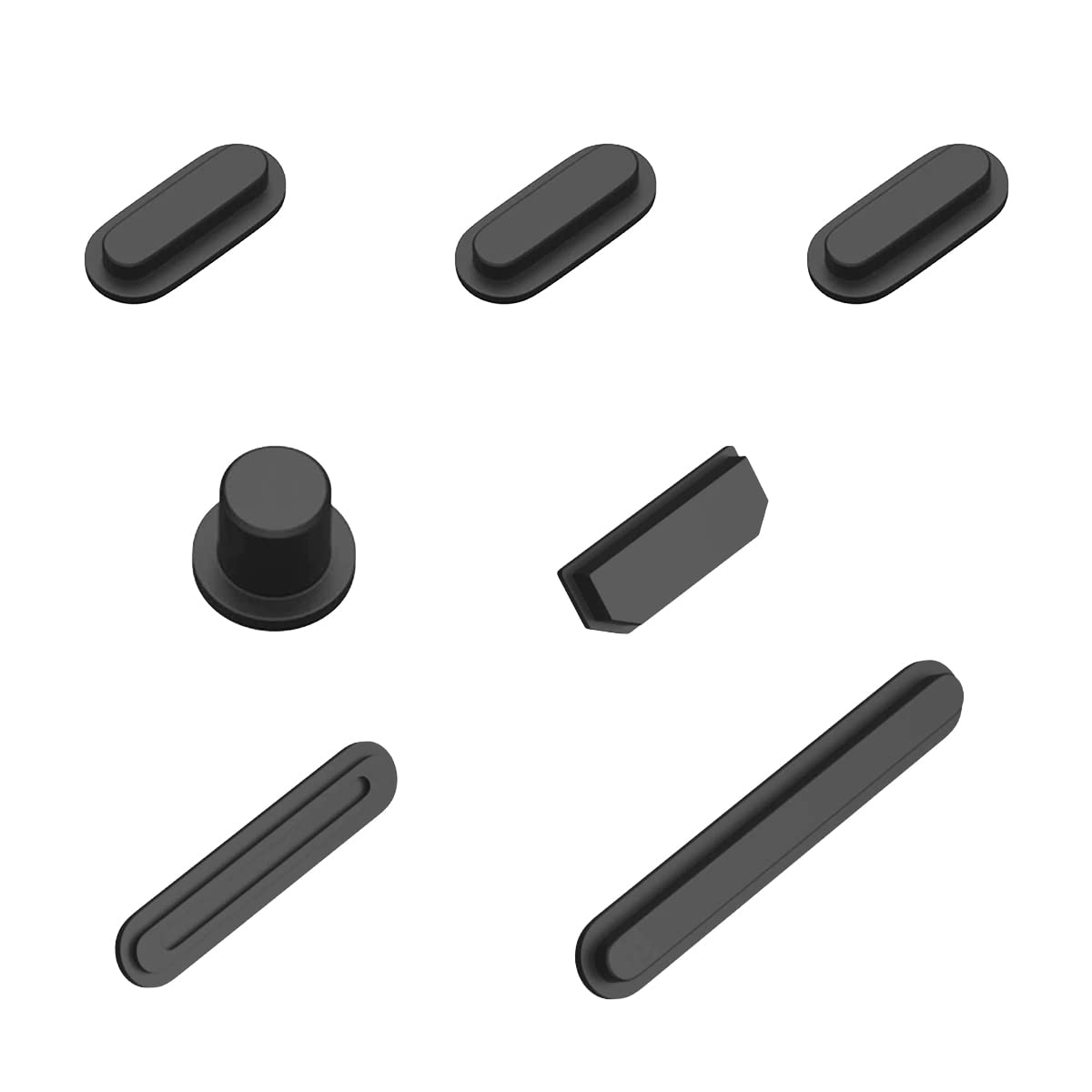 Photo 1 of 14 PCS Dust Plug Cover Dirt Plug Cups Set for MacBook Pro 14/MacBook Pro 16 M4 M3 M2 M1 Pro/Max 2025-2021, Dust Plug for HDMI, Thunderbolt, SD, Charger Port & Headphone Accessory Protective Cover