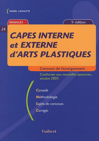 CAPES interne et externe d'arts plastiques
