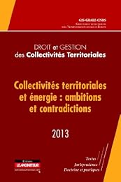 Collectivités territoriales et énergie