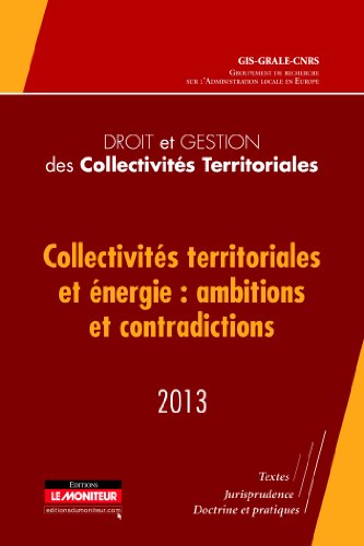 Collectivités territoriales et énergie