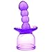 LJFABKY Massager Accessories Attachments (Purple)