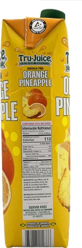 TRU-JUICE HOMEMADE ORANGE/PINEAPPLE, 1 LITER