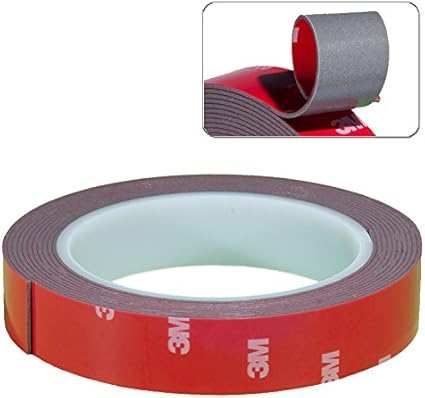 3M Doppelseitiges Klebeband Extra Stark - 10mm X 11m VHB Schaumstoffband