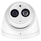 6MP PoE Outdoor IP Camera, IPC-HDW4631C-A 2.8mm Lens, Dome EXIR Turret Security Network Surveillance Camera, Up to 164ft/50m Night Vision, H.265, IP67, ONVIF