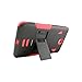 [iRhino] TM Black-RED Heavy Duty Rugged Impact Hybrid Case Cover with Build in Kickstand Protective Case for Samsung Galaxy Tab 4 8.0 inch T330 Tablet
