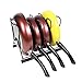 Pan Rack Organizer Shelf, Pot Rack Holder, Cookware Storage Rack for Kitchen Cabinet