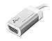 Ableconn MDP12VGAA Aluminum Active Mini DisplayPort 1.2 (Thunderbolt) to VGA Adapter Converter - Mini DP 1.2 to VGA Adapter M/F