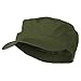 Big Size Fitted Cotton Ripstop Military Army Cap - Olive (For Big Head)