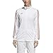 adidas Women's Alphaskin Tiro Training Jacket, White/Nude Pearl Essence, Medium