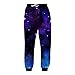 Uideazone Mens 3D Printed Star Galaxy Sweatpants Sports Joggers Pants Hip Hop