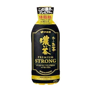 伊藤園 おーいお茶 濃い茶 プレミアムストロング 470ml×24本 [ 機能性表示食品 ] ペットボトル