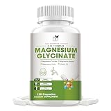 Magnesium Glycinate Supplement 500mg, Triple