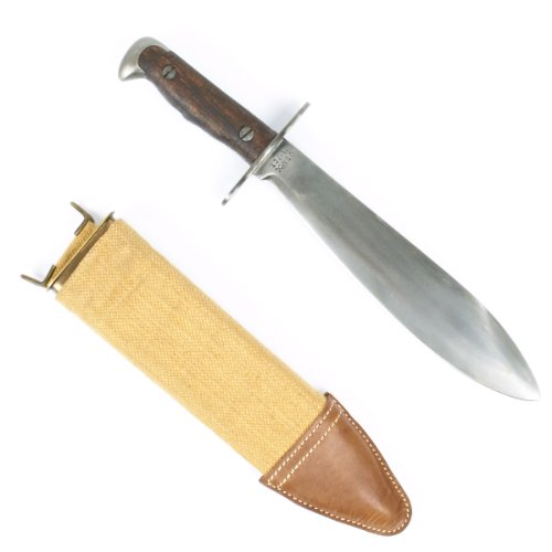 U.S. Army Model 1917 Bolo Knife with Canvas Scabbard
