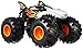 Hot Wheels Monster Trucks Shark WREAK die-cast 1:24 Scale Vehicle with Giant Wheels for Kids Age 3 to 8 Years Old Great Gift Toy Trucks Large Scales