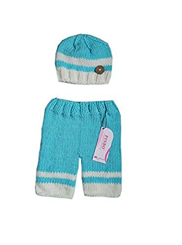 Pinbo Baby Boys Photography Prop Cute Knitted Crochet Costume Hat Pants
