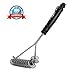 Yangdx BBQ Grill Brush Safe and Bristle Free, Stiff Design Barbecue Grill Brush, Rust Proof Stainless Steel BBQ Grill Cleaner, Safe & Durable Grill Cleaning brush for Porcelain, Ceramic, Steel, Iron