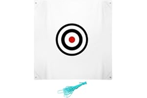 ASENVER 58" x 58" Golf Target Cloth - Hitting Practice Target for Indoor/Outdoor Training