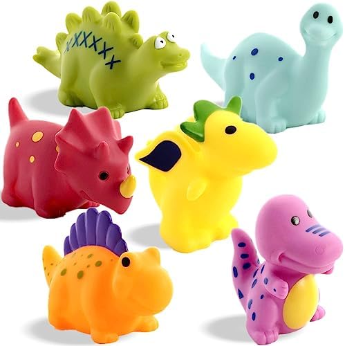 Mold Free Dinosaur Bath Toys for Toddlers/ Infants 12- 18