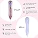 Mole Remover, Playmont Rechargeable Mole Removal Pen Skin Tag Remover with 8 Gear Power Levels, LCD Display and USB Cable