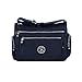 Fabuxry Women's Purse Strap Shoulder Bags Nylon Casual Handbags Cross Body Bag